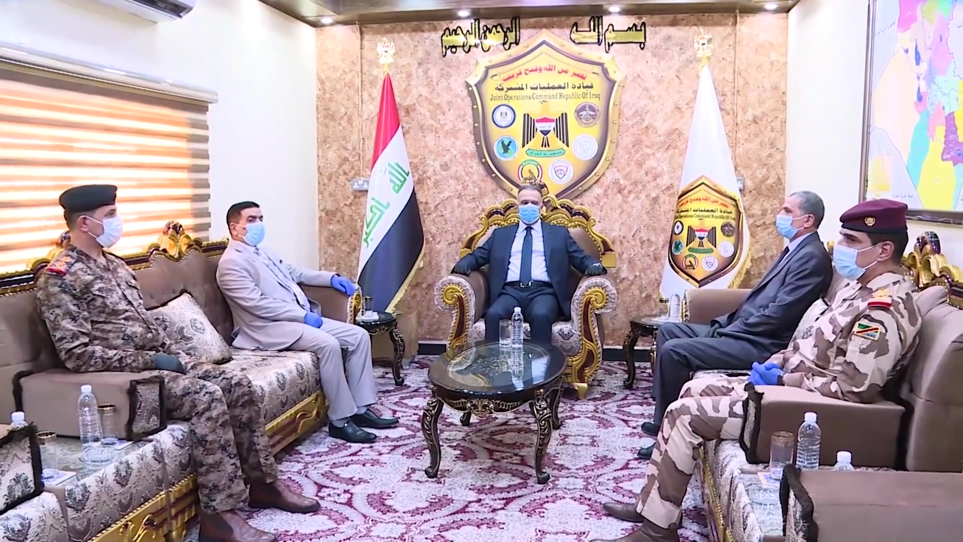 Miistefa Kazmî ferman da hêzên çekdar li dijî çekdarên Daişê berdwam bin